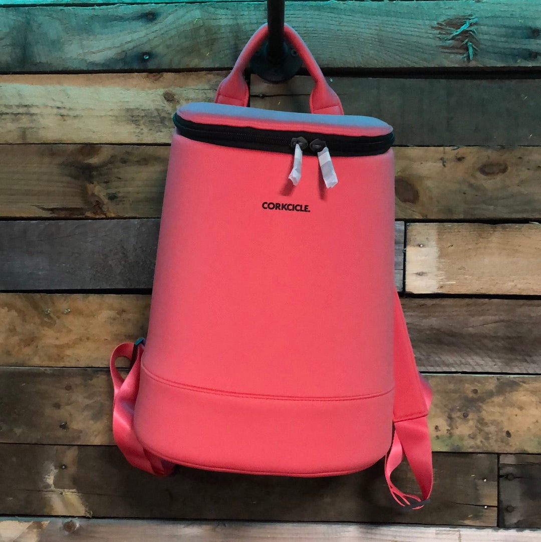 Corkcicle Eola Insulated Soft Cooler Bag, Bucket Bag, Insulated, Coral  Neoprene 