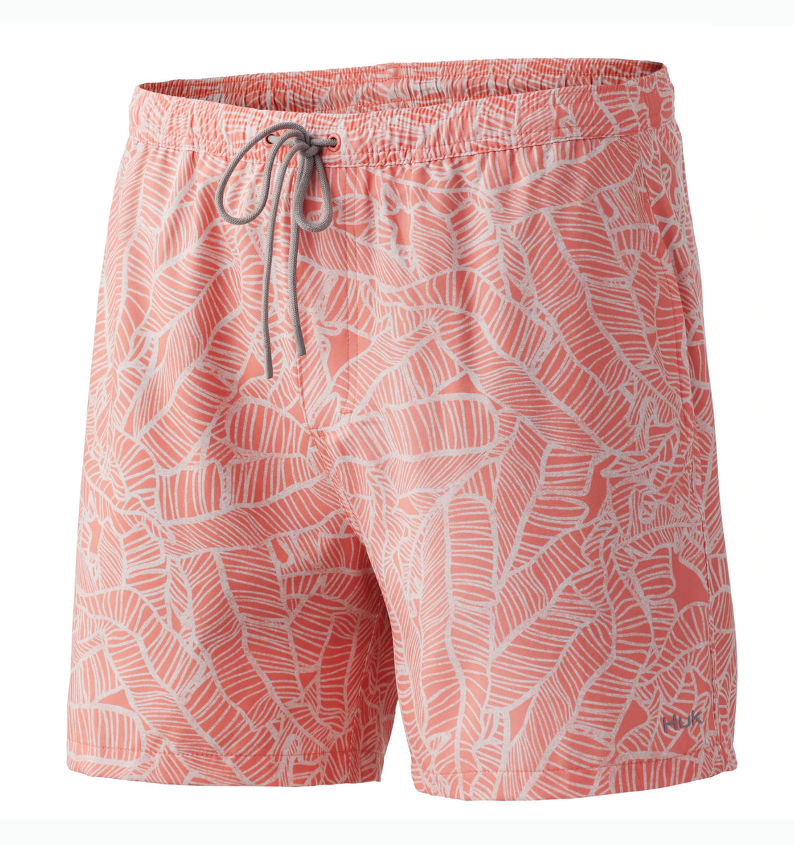 Huk Linear Leaf Lined Volley Swim Shorts – Rob's Fun Center