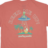 Party Pants Beer Me Up Short Sleeve Tee Shirt