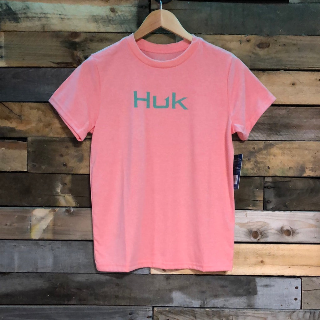 Huk Logo Tee Shirt YOUTH – Rob's Fun Center