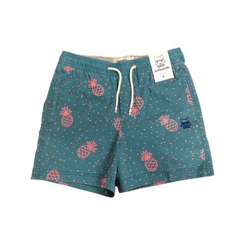 Party Pants Boys Pin Line Apple Shorts YOUTH